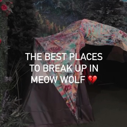 Where to Break Up at Meow Wolf