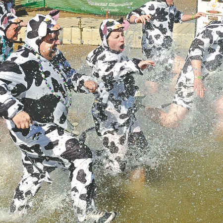 Taking a Plunge for Special Olympics